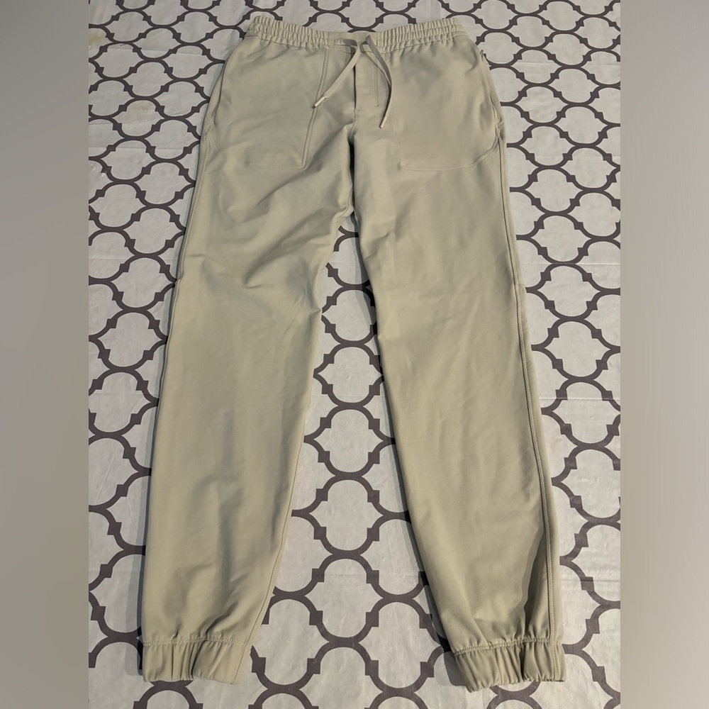 Lululemon ABC Jogger *DWR Men’s Medium Warpstreme M5AGES Natural Ivory $148